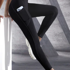High Waist Women's Yoga Pants With Pockets