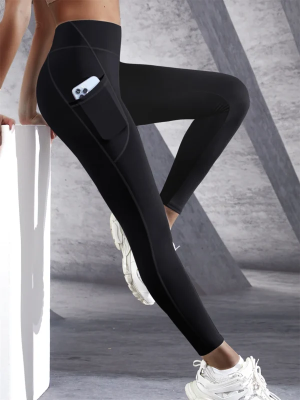 High Waist Women's Yoga Pants With Pockets