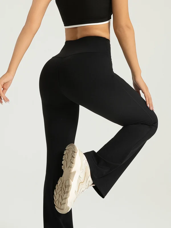 High Waisted Bootcut Yoga Pants - Image 9