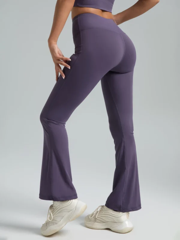 High Waisted Bootcut Yoga Pants - Image 7